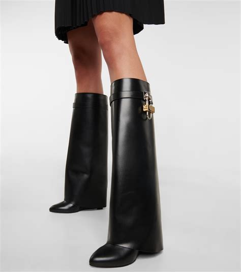 givenchy sock effect boots|Givenchy shark lock shoes.